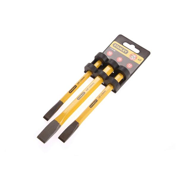 Stanley 4-18-298 Cold Chisel Set 3 Piece