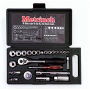 METRINCH Combination Socket 25 Piece Set