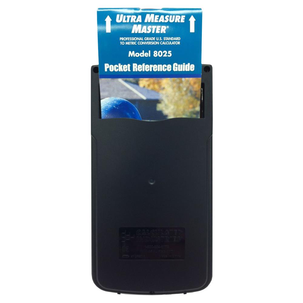 Calculated Industries 8025 Ultra Measure Master Calculator available online - Caulfield Industrial