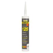 Everbuild 125C3 300ml Everflex White One Hour Caulk