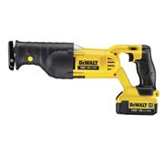 DeWALT DCS380M2 18 Volt XR Lithium-Ion Reciprocating Saw Kit, 2 x 4.0Ah Batteries