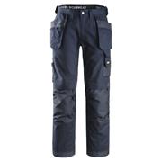 Snickers 3214 Canvas+ Craftsmen Holster Pocket Trousers - Navy