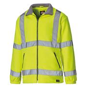 Dickies SA22032 High-Visibility Fleece Jacket - Yellow