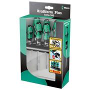 Wera 028059 6 Piece HF Kraftform Plus Screwdriver Torx Holding Function Set