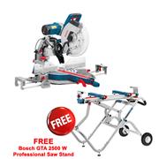 Bosch GCM 12 GDL 305mm Professional Mitre Saw with GTA 2500W Saw Stand