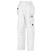 Snickers 3275 Painter's Holster Pocket Trousers - White