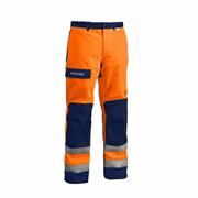 Blaklader 1808 Gore-Tex Shell Trousers - Orange/Navy