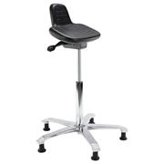 Score 2232 Black Sit Stand Stool