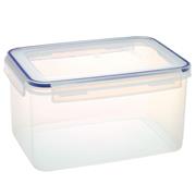 Addis 502265 Clip and Close 5 Litre Rectangular Container - Clear