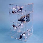S-Curve SGD-080 Safety Goggles & Glasses Holder
