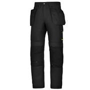 Snickers 6201 AllroundWork Holster Pockets Work Trousers - Black