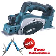 Makita DKP180Z LXT 18 Volt Lithium-Ion 82mm Planer Body Only