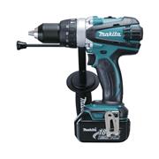 Makita DHP458RF3J 18 Volt Lithium-Ion Keyless Combi Drill Kit, 3 x 3.0Ah Batteries