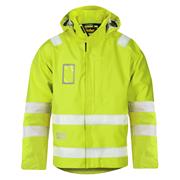 Snickers 1973 Class 3 High-Visibility Waterproof Jacket - Yellow