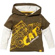 CATERPILLAR 1510253 Boys Compactor Hooded Top