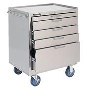 KENNEDY 28085 Stainless Steel Roller 5 Drawer Cabinets